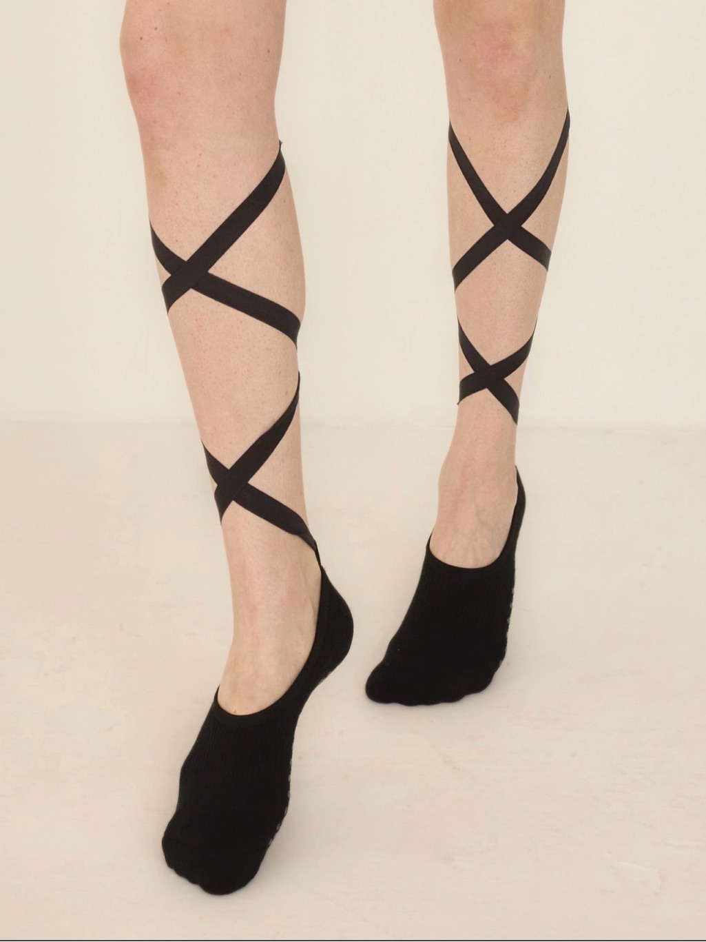 Lucky Honey Honey Ballet Grip Socks Black